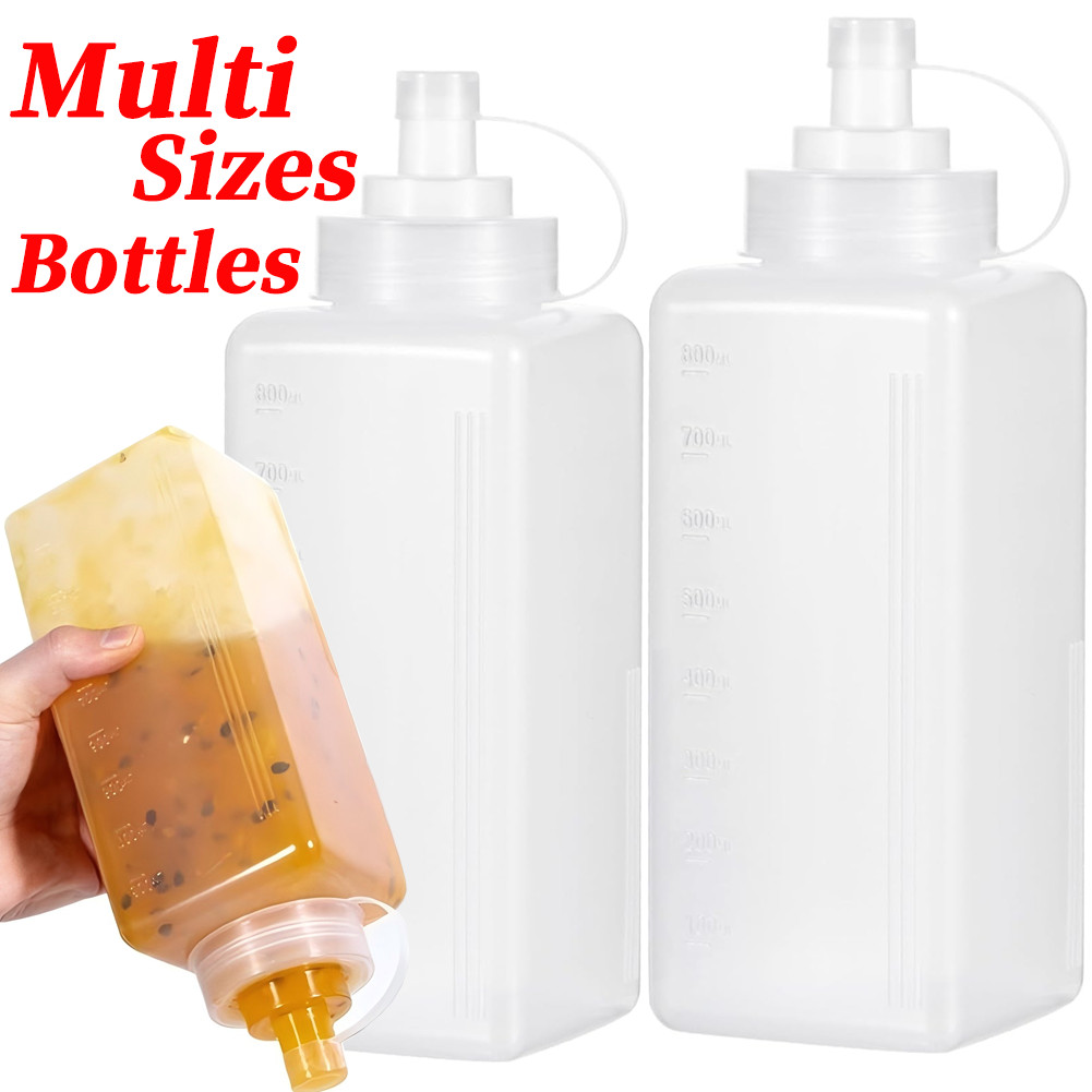 Multi Size Squeeze Sauce Bottles / Seasoning Salad Sauce Olive Oil