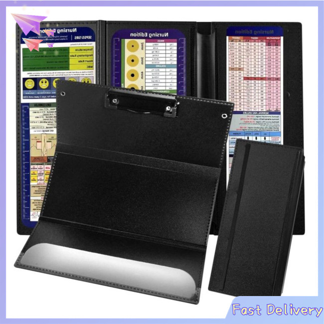 Nursing Clipboard Foldable With Nursing Medical Edition Cheat-Sheets 3 ...