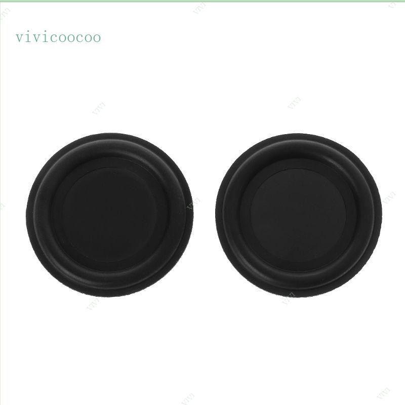 VIVI 2 PCS 66mm Woofer Radiator Bass Passive Speaker Repair Parts