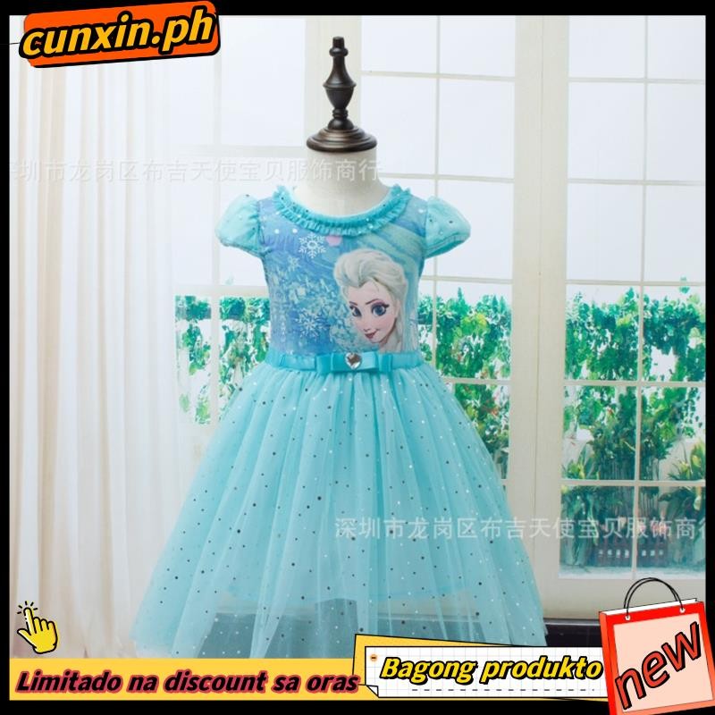 Costume Principessa Elsa Frozen Per Bambine - Abito Invernale Con Mantello E Fiocchi Di Neve - Vestito Da Regina Per Compleanno E Halloween - 4