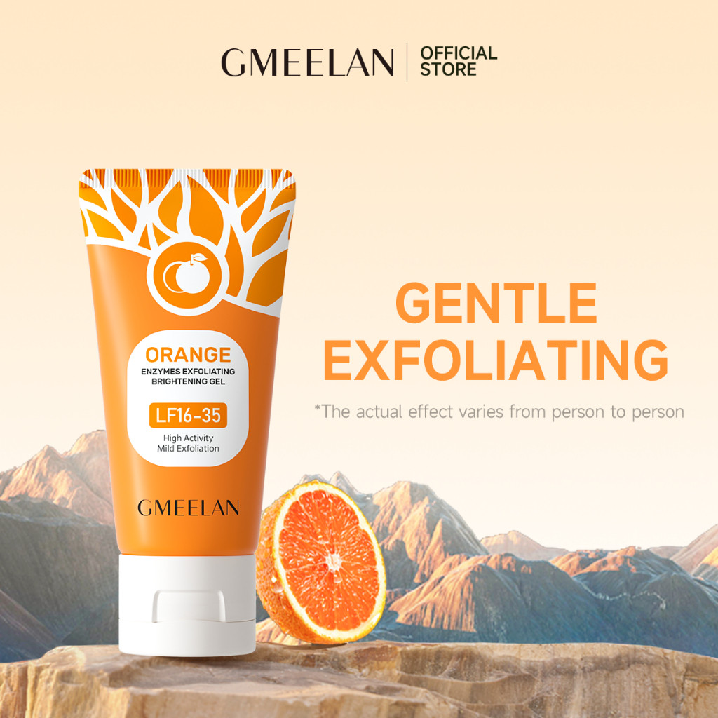 BUY 1 TAKE 1 』Orange Exfoliating Whitening Gel Peeling Gel Facial Body