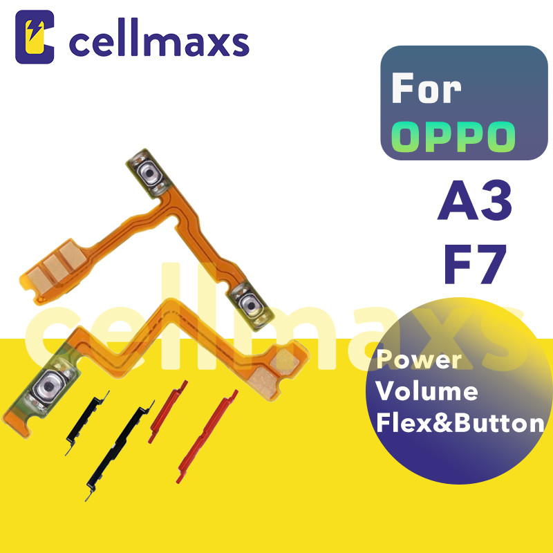 For OPPO A3 F7 Power On Off Volume Flex Button CPH1819 CPH1821 | Shopee ...