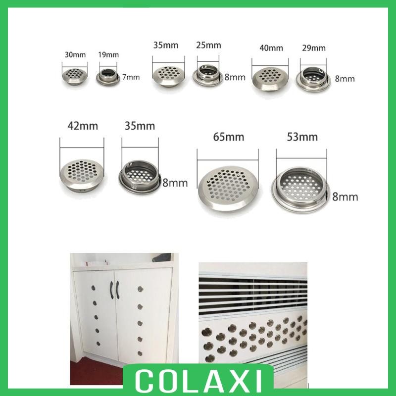 [Colaxi] 10Pcs Stainless Steel Sink Strainer Cover Kitchen