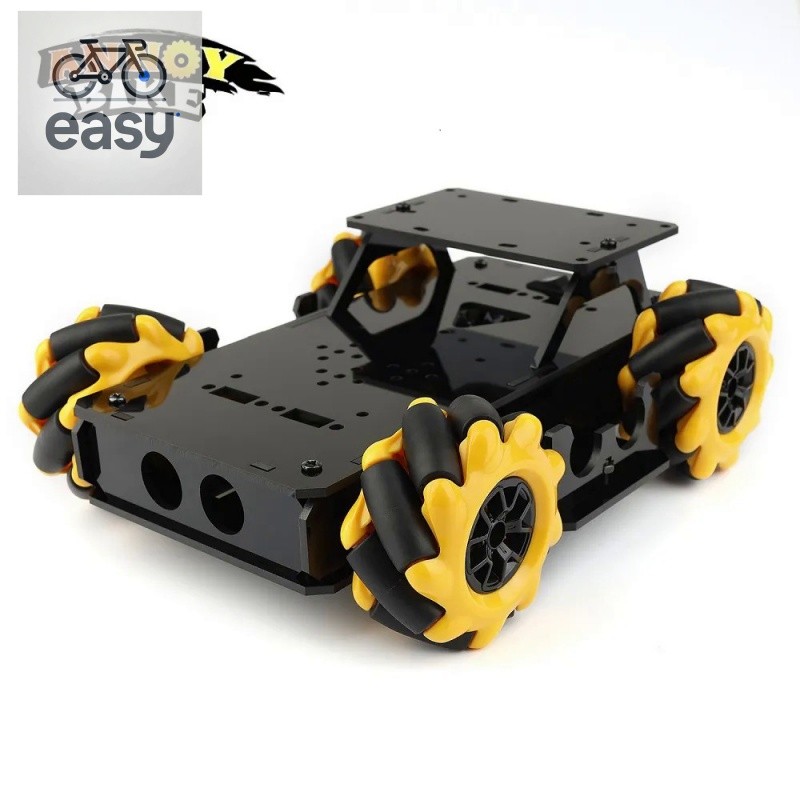 TT Motor 1:48 4WD Mecanum Wheel 60mm Robot Car Kit Omnidirectional Car ...