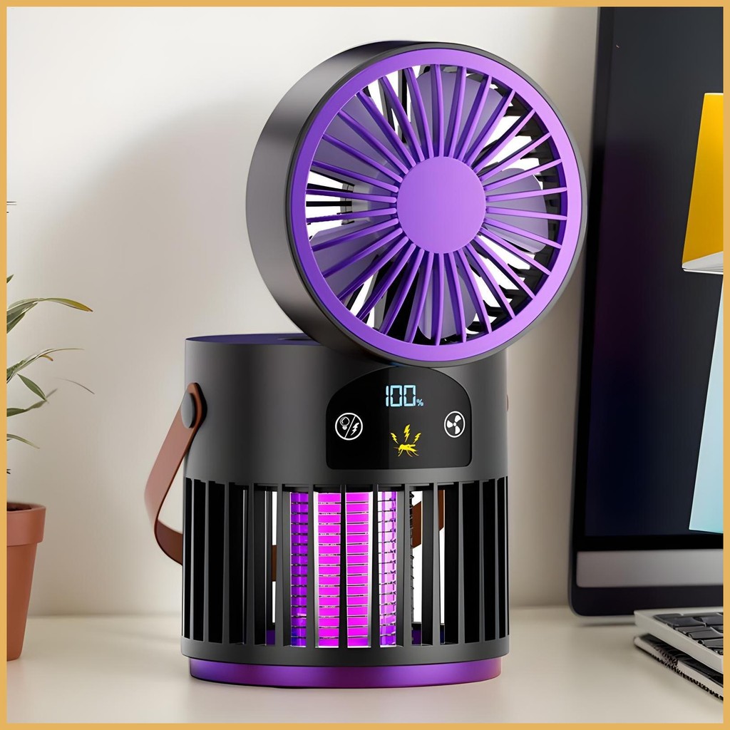 Fly Trap Indoor Outdoor Gnat Zapper Fly Trap Light 5 Levels Adjustable ...