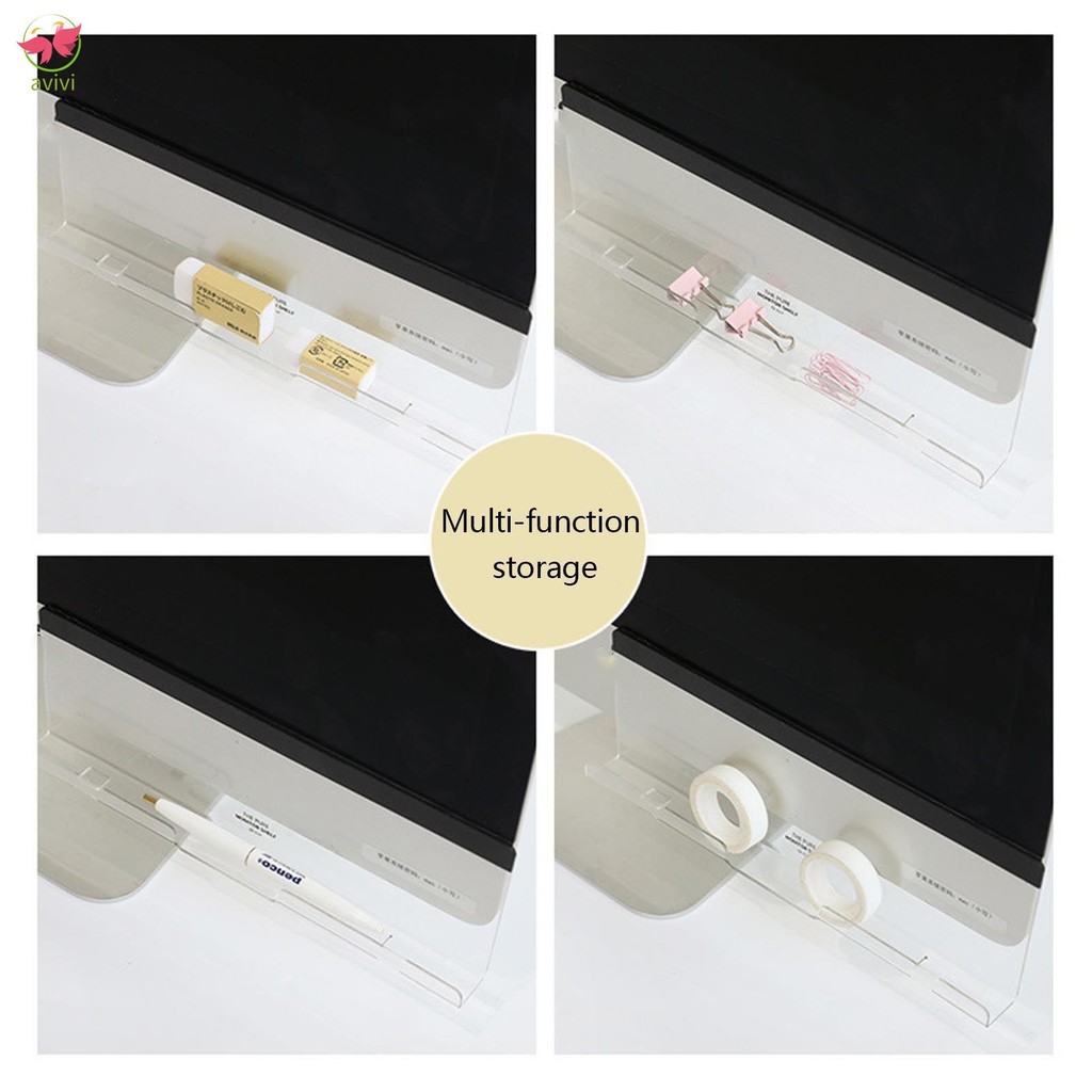 Desktop Whiteboard with Phone Charging Stand - Office Notepad for Notes ...