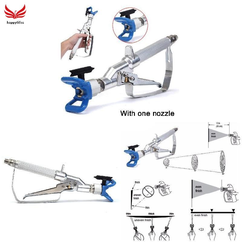 Paint Sprayer High Pressure Mini Airless Straight Injection Spraying ...