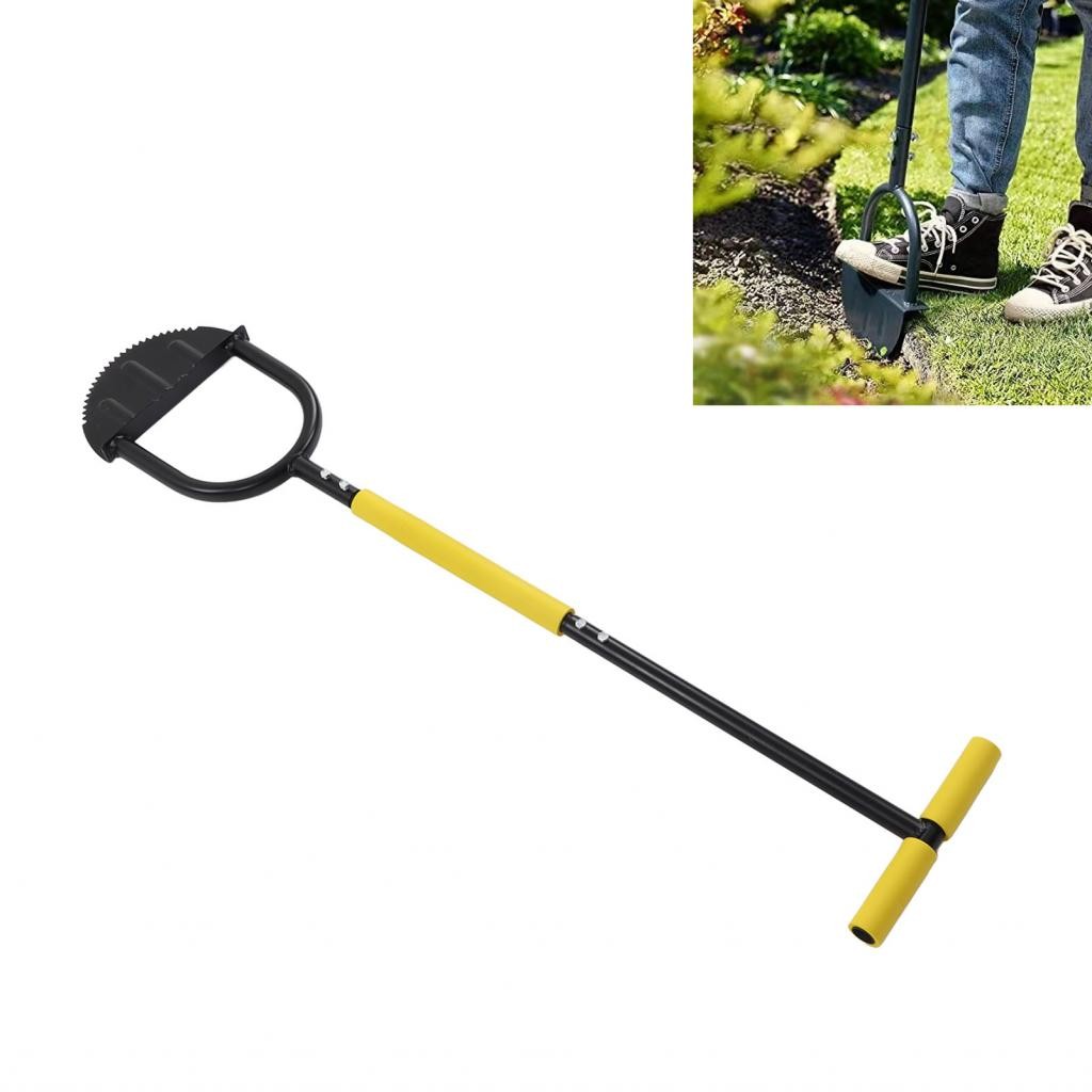ooidshop-ph Luqeeg Manual Lawn Trimmer Cordless Step Edger 37.4in Half ...