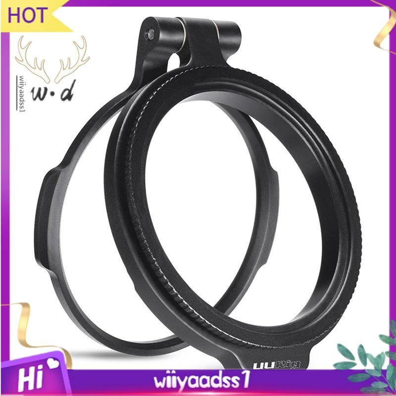 Staffa A Rilascio Rapido Per Filtri ND Da 77mm – Regolazione Angolare In Alluminio Per Fotocamere DSLR - 2
