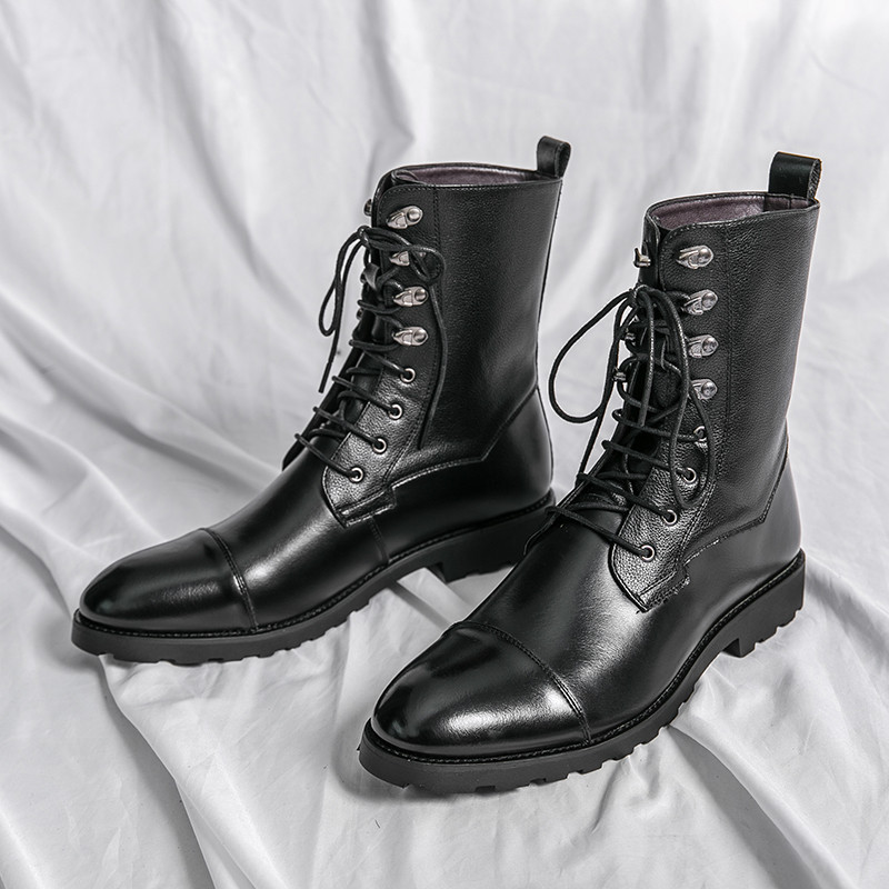 Cap toe dress boot hotsell