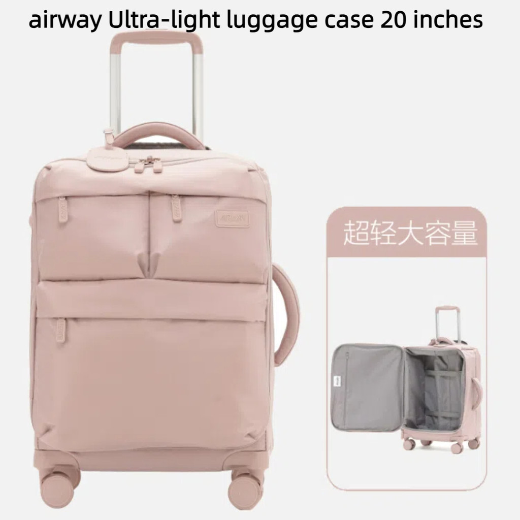 Airway Ultra Light Suitcase Cloth Luggage Box Trolley Case Travel