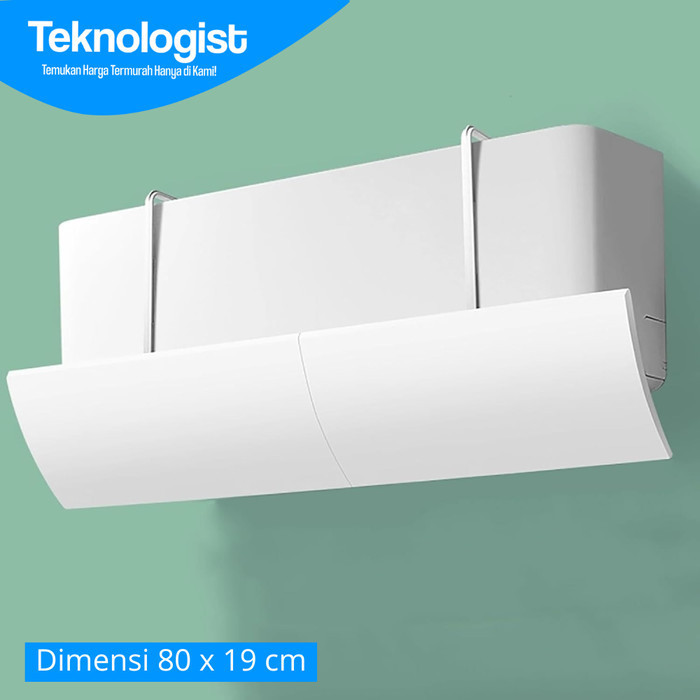 AC Wind Cover Adjustable Air Conditioner Windshield Deflector | Shopee ...