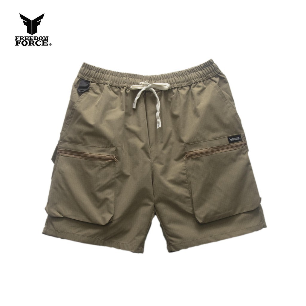 ZS-785 Freedom Force 6pockets Cargo Short Garter waist w/adjust string ...