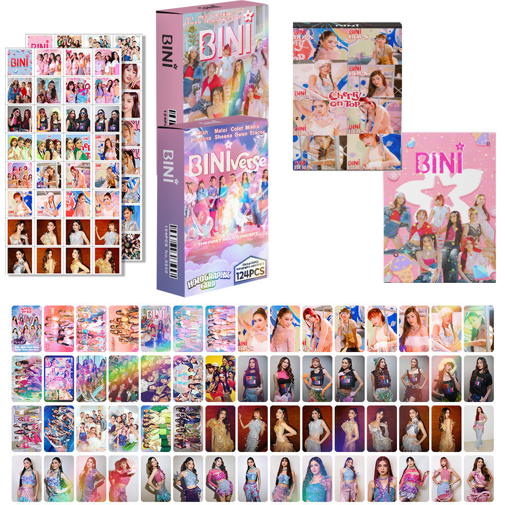 BINI Lomo Cards BINI Photocards Bini Stickers | Shopee Philippines