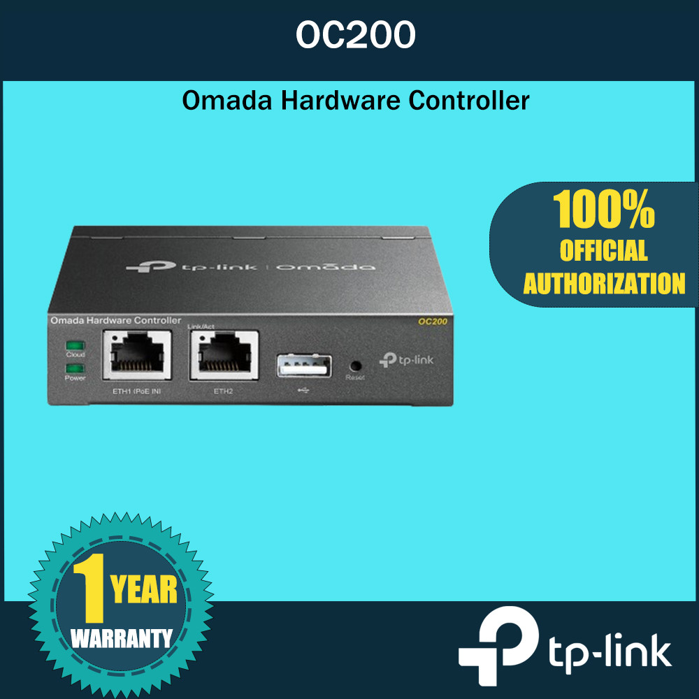 TP-Link OC200 Omada Hardware Controller |PoE Powered | Manage Up to 100 ...