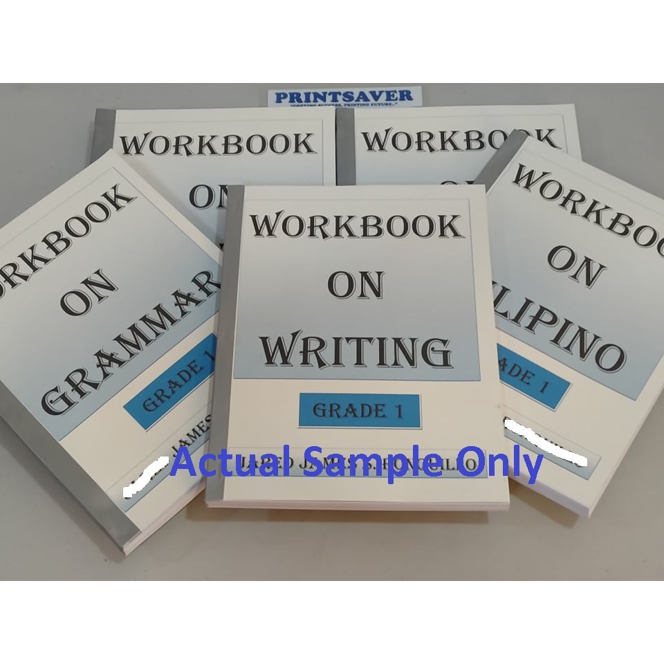 Grade 1 Complete Set Workbook Kids Learning Material Worksheet Children ...