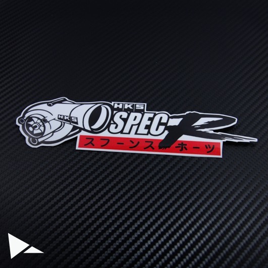 Hks Spec R Japan Sticker (S0070) | Shopee Philippines