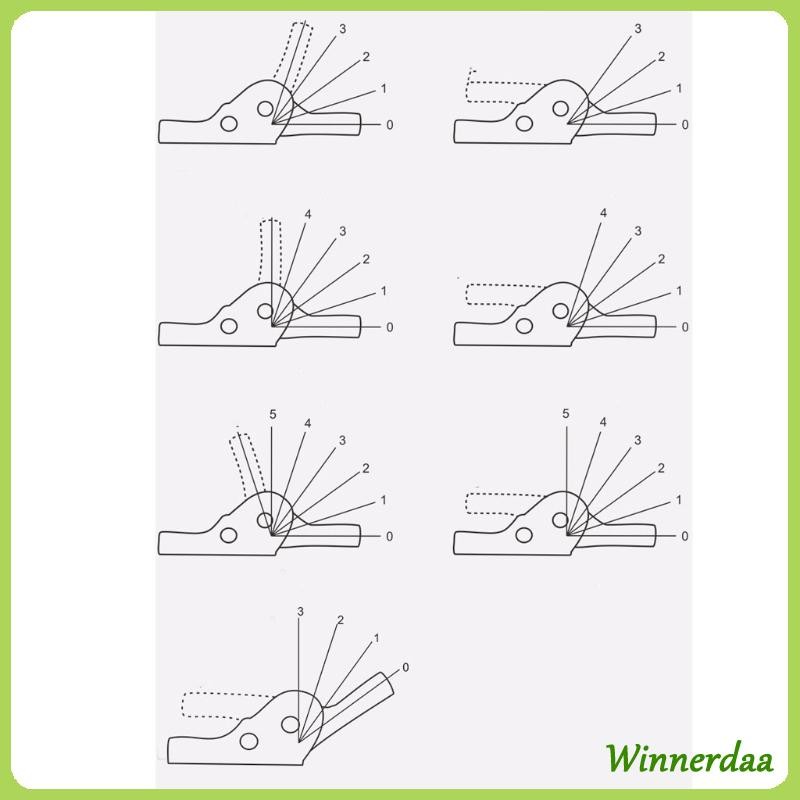 WIN Chair Sofa Hinge 180 Degrees 5 Level Replacement Parts Metal