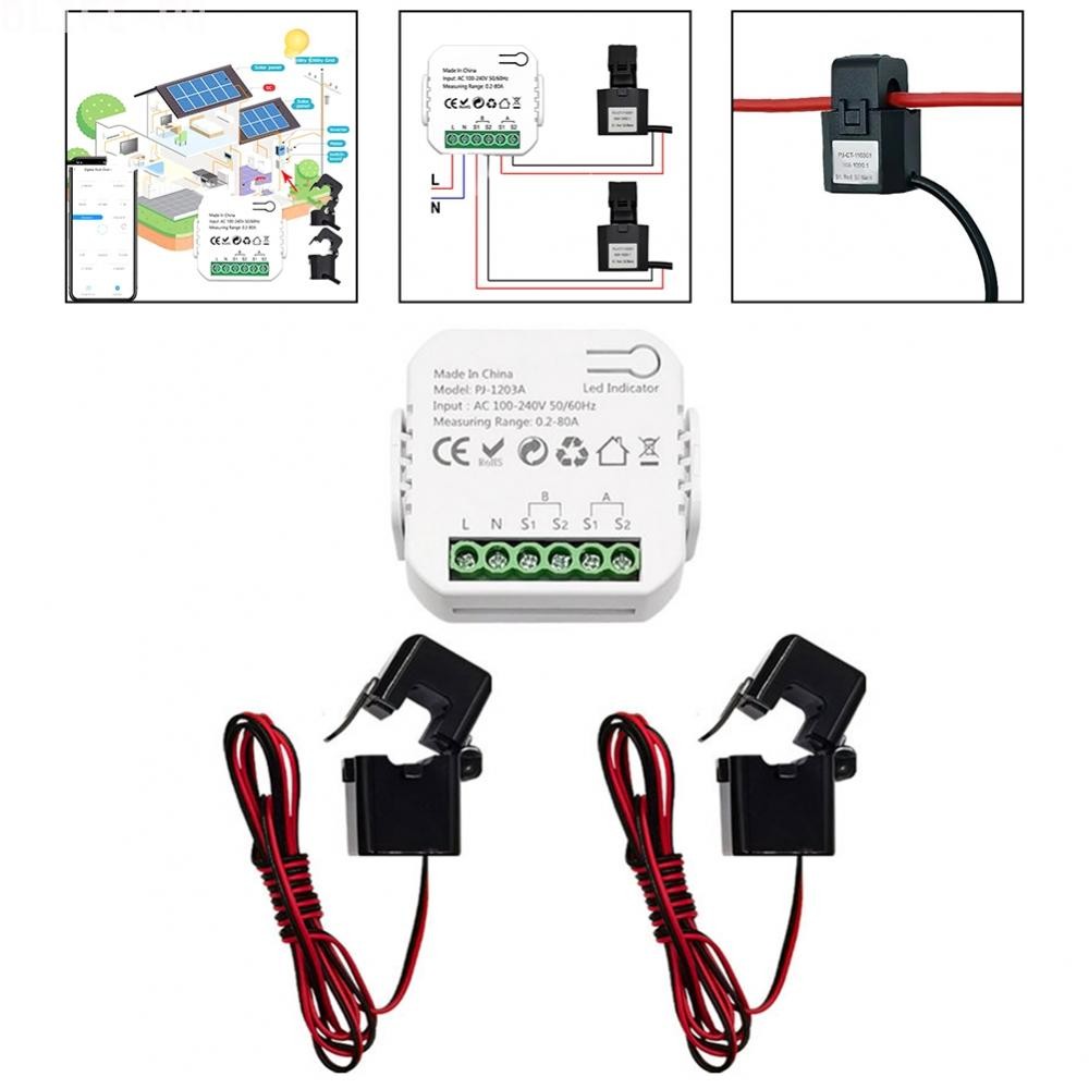 Smart Energy Monitor App Control Current Sensor Clamp Smart Life ...