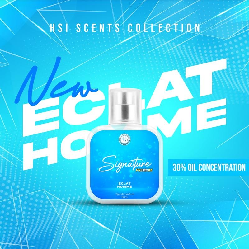 New Signature Premium Eclat Homme for Men 30% Oil Concentration 60ml ...
