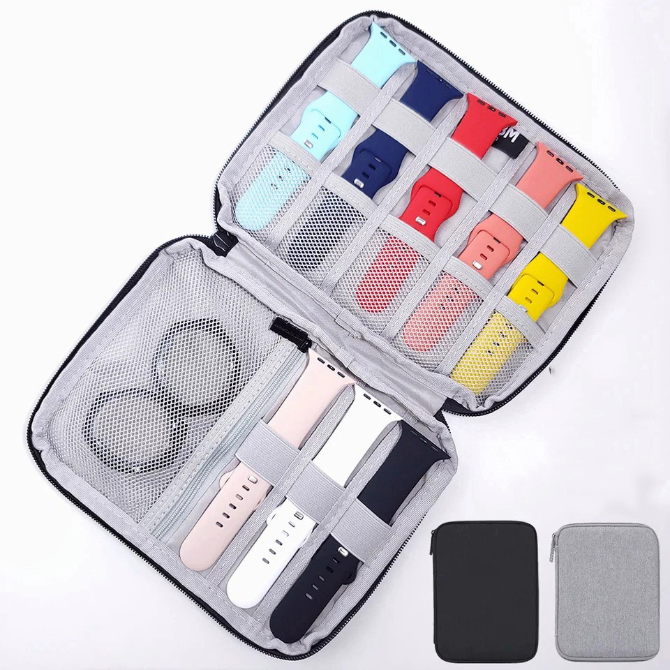 Watch Band Case Storage Bag Travel Organizer Bag For Smart Watch Strap