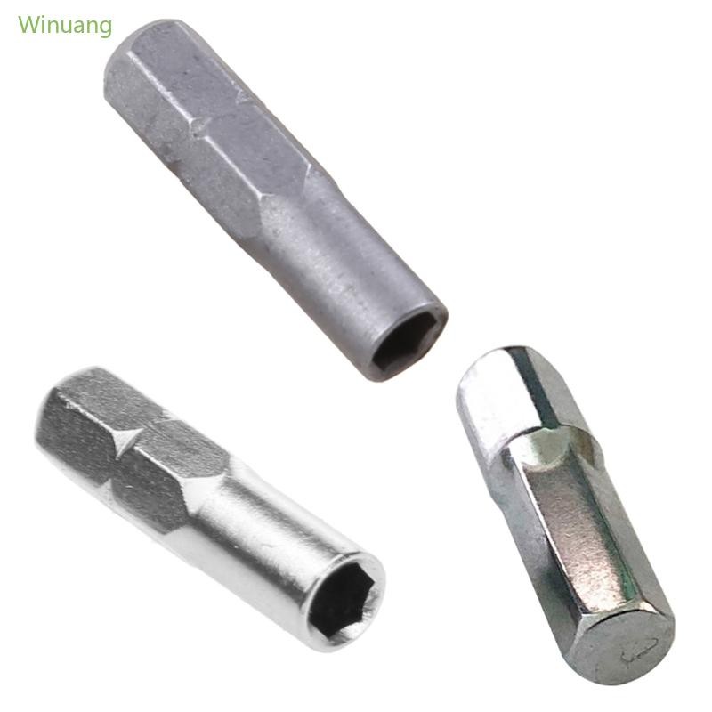 Winu 6 35mm 1 4 Insert Bit adapter to 4mm Bit Hex Holder Screw Driver ...