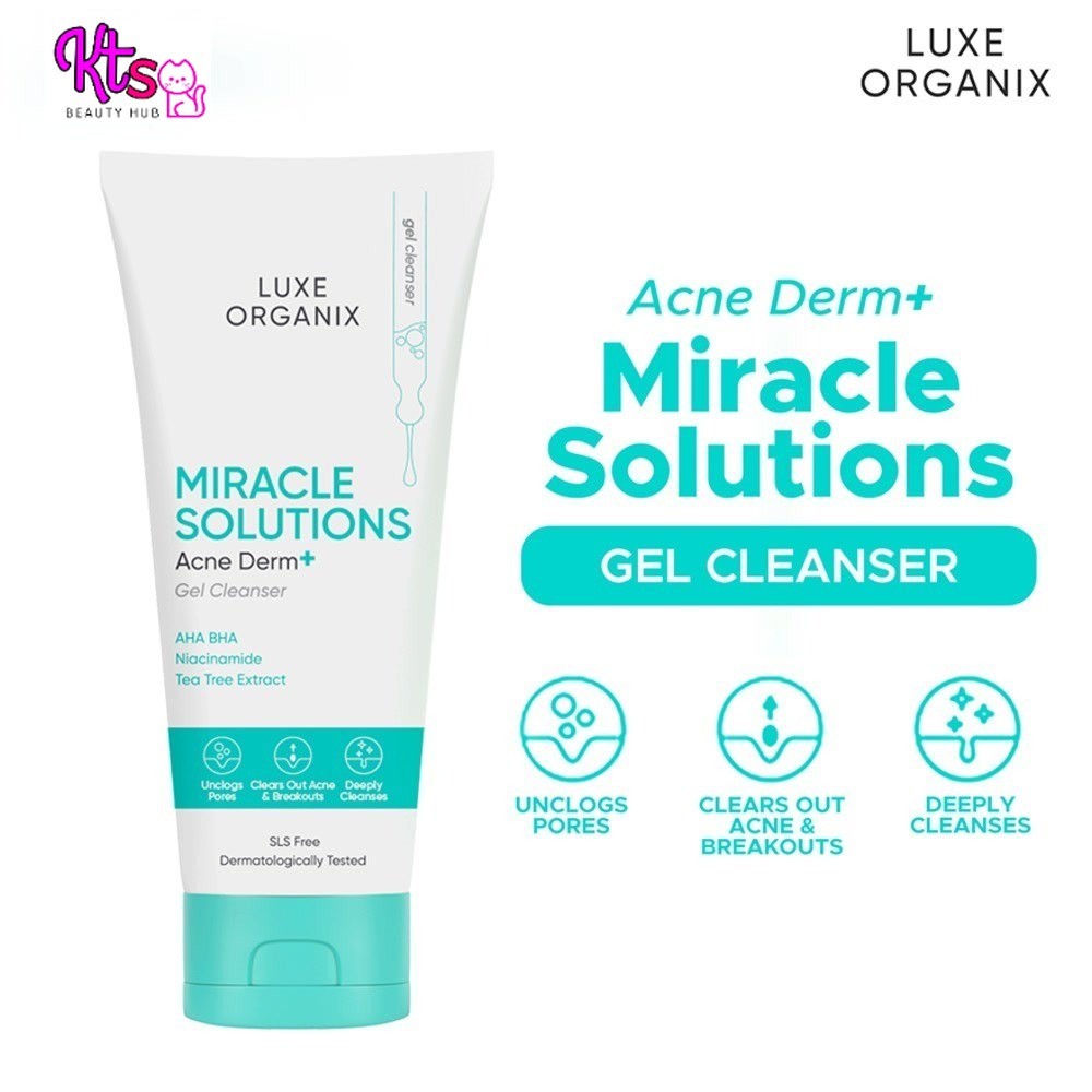LUXE ORGANIX Aha Bha Miracle Solutions Facial Cleanser 150ml | Shopee ...