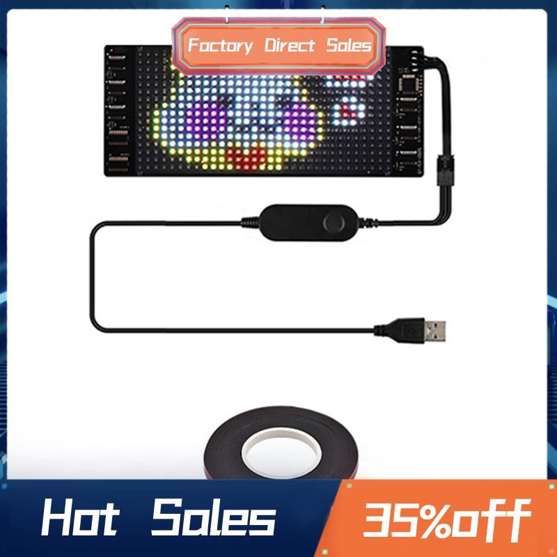 On Sale LED Pixel Panel,USB 5V Flexible LED Module RGB Scrolling Text ...