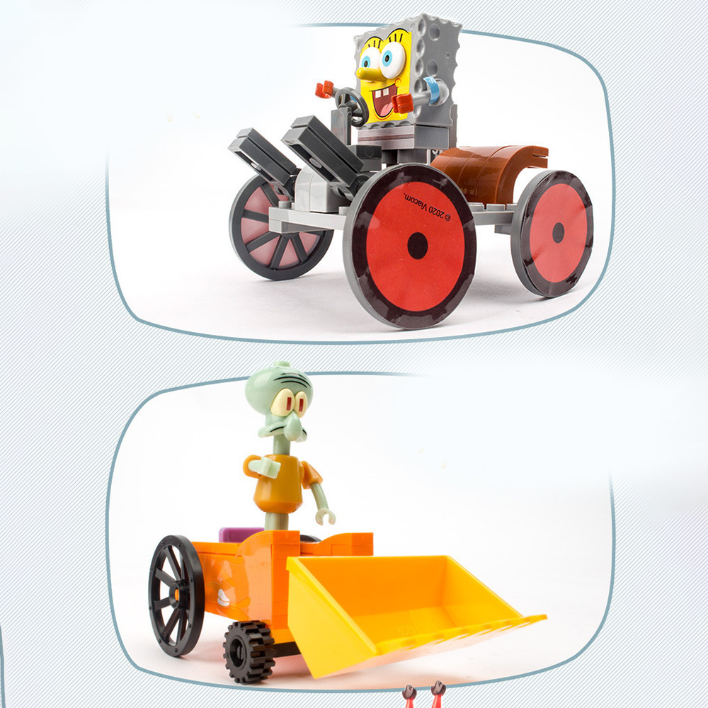 SpongeBob SquarePants Dome Patrick Squidward King Crab Castle King ...
