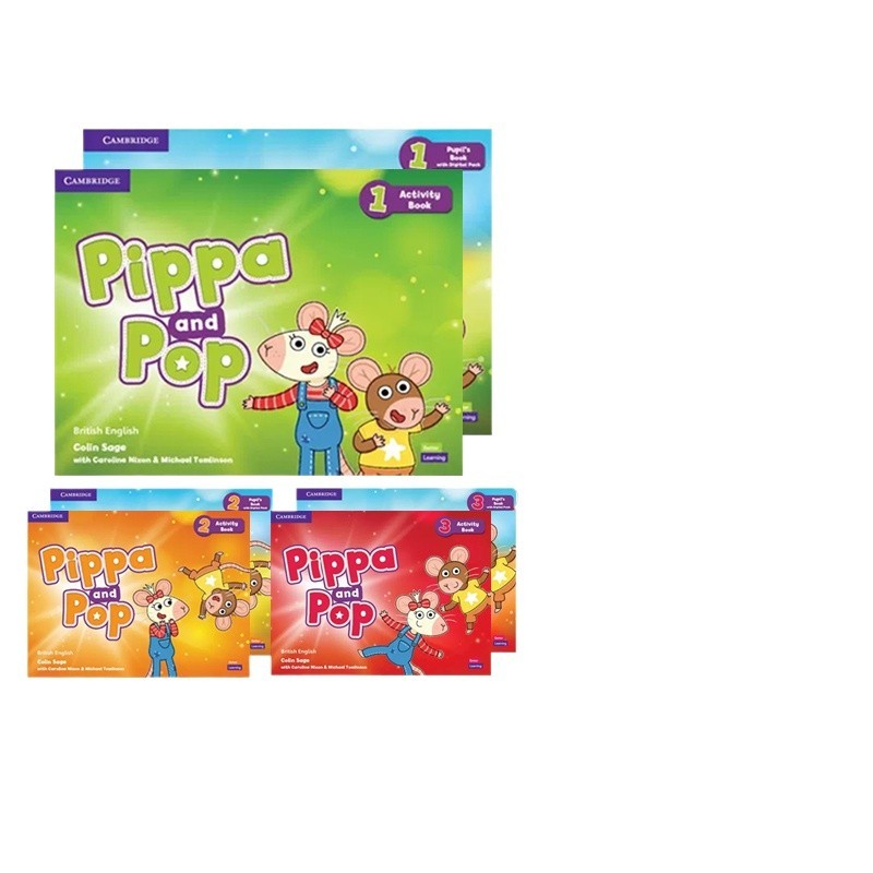 Cambridge Children's English Textbook Pippa and Pop 1 2 Level 3 Student ...