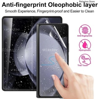 4in1 Clear Hydrogel Film For Samsung Galaxy Z Fold6 ZFold Z Fold 6 ...