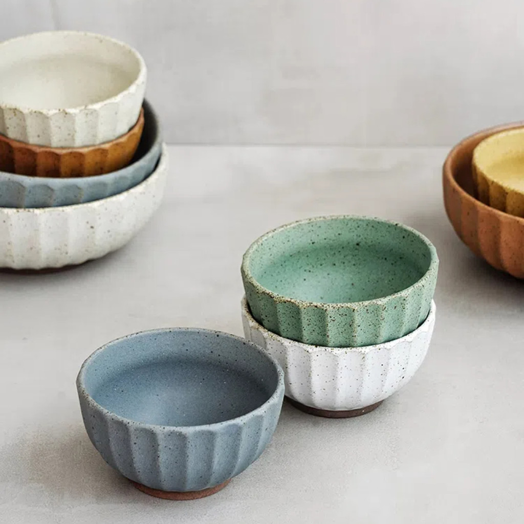 Handmade Clay Japanese Bowl Creative Retro Large Soup Bowl Household