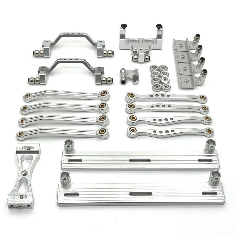 Pedal Pull Rod Shock Absorber Rudder Base for WPL 1/16 C64 Toyota ...