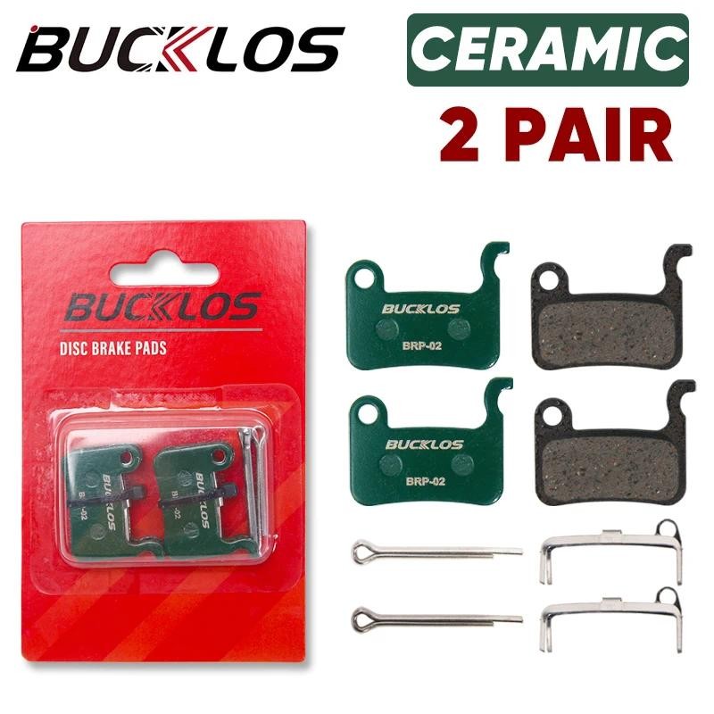 BUCKLOS Disc Brake Pads Resin Semimetallic MTB Hydraulic Brake