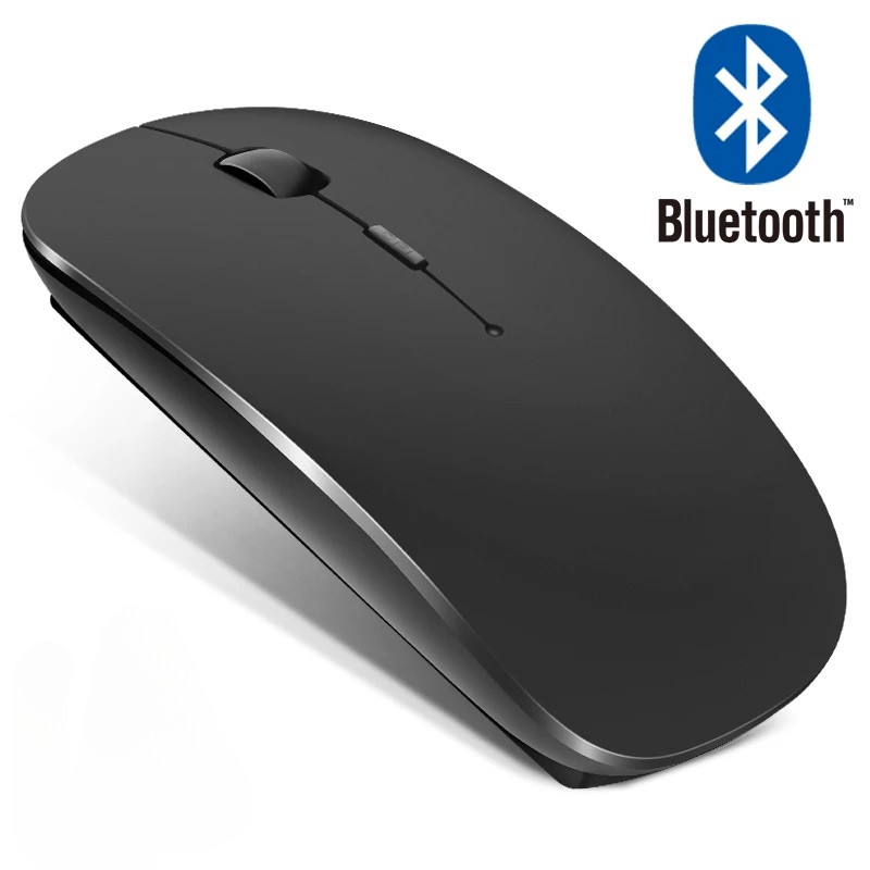 Computer With USB Receiver Cordless Ergonomic Shape Mouse for PC ...