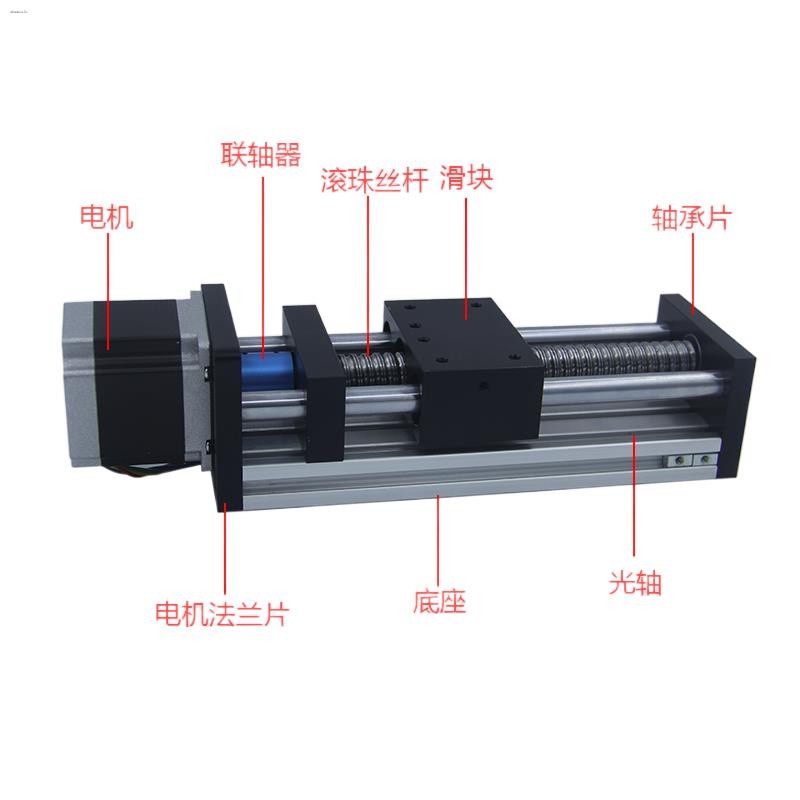 COD☆Linear slide unit module, synchronous belt electric slide rail ...