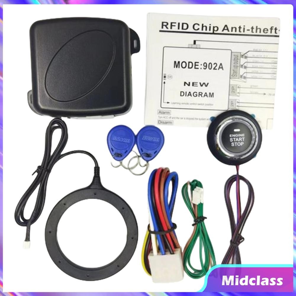 12V Car Ignition Switch RFID Lock Ignition Switch Keyless Ignition Auto