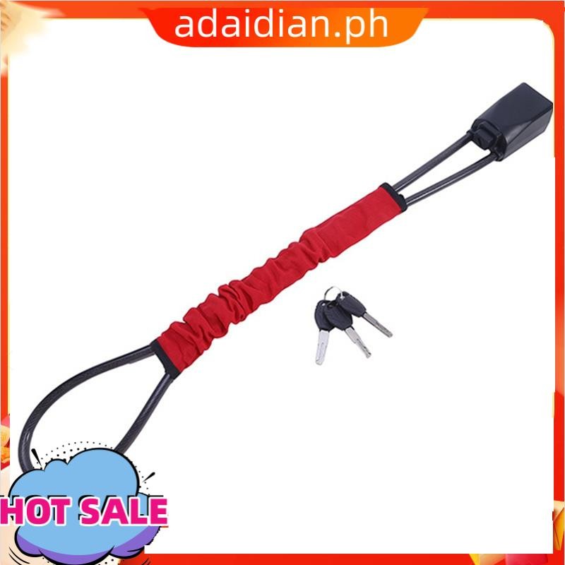 [in stock]Car Steering Wheel Lock Universal Seat Belt AntiTheft Lock