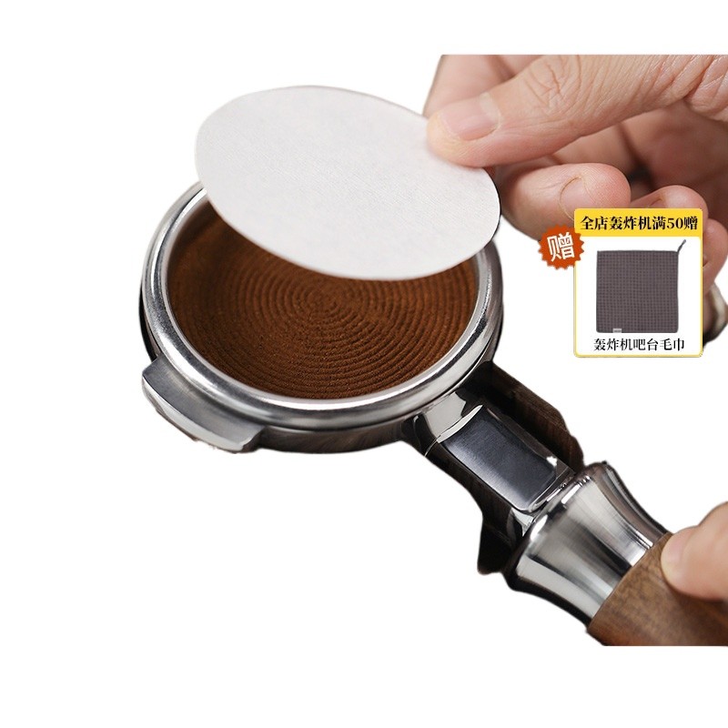 Bomber espresso coffee machine handle round powder bowl filter paper ...