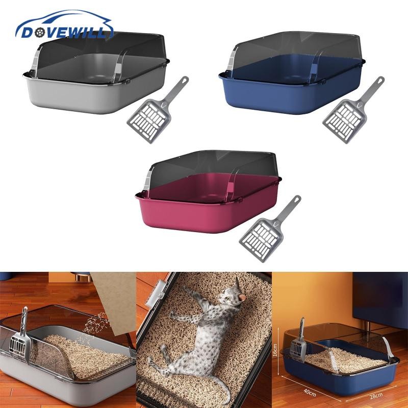 [Dovewill] Litter Tray, Lowered Front, High Side Walls, Semienclosed