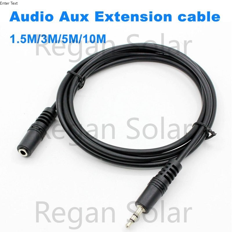 Headphone Extension Cable Line Mm Jack Male To Female Aux Audio Extender Cord For Computer