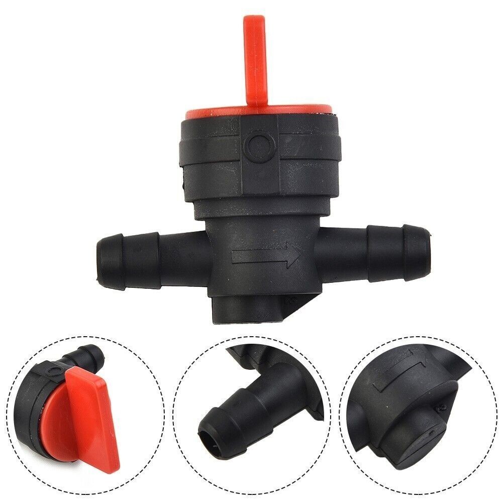 【KNWH1PH】 8mm InLine Petrol OnOff Fuel Tap Switch Valve Motorcycle