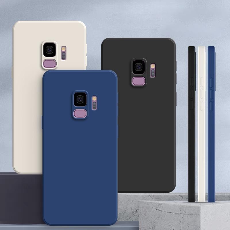 Case Samsung S9 , solid color Samsung S9+ / S9 Plus Simple plain color ...
