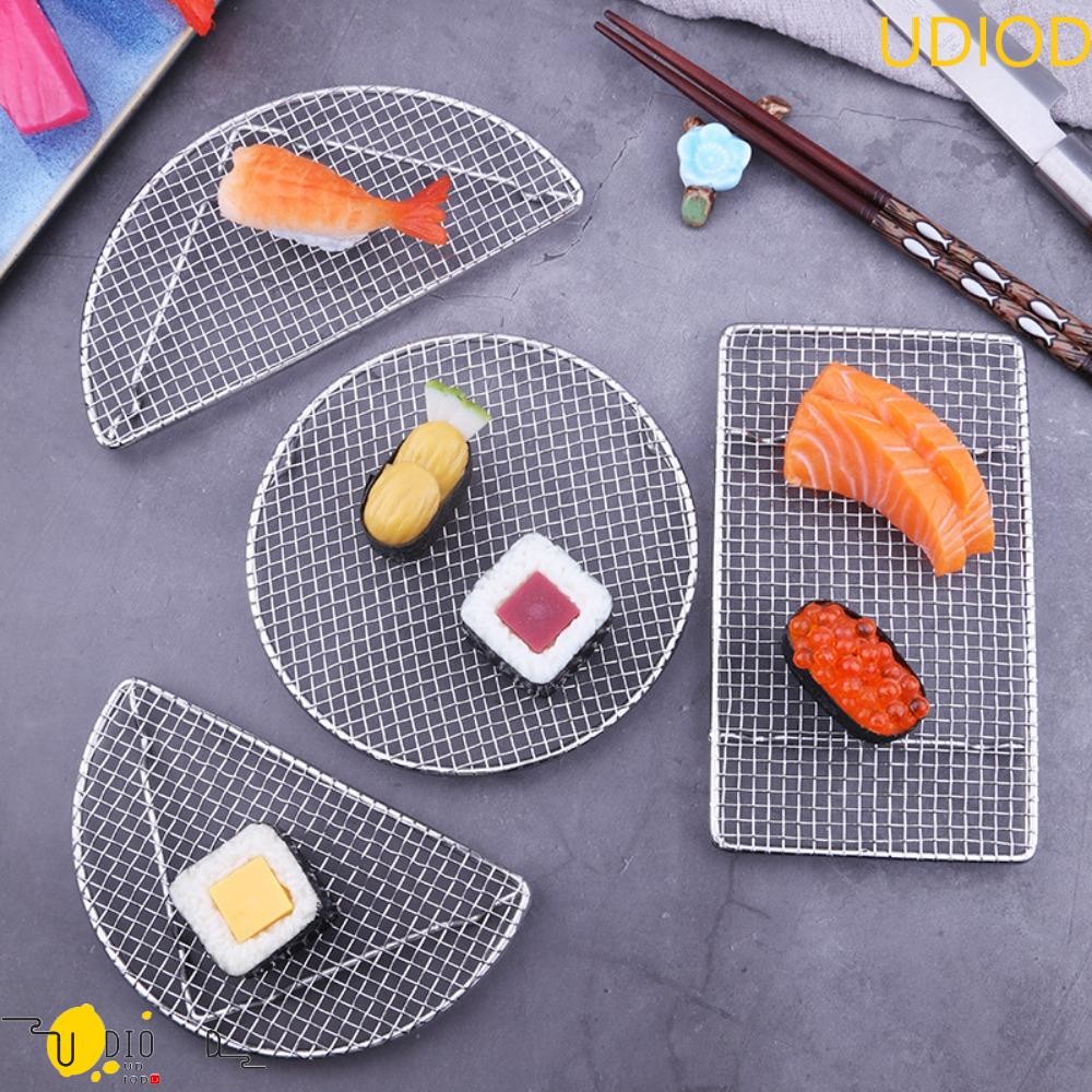 UDIOD Tempura Frying Net, Stainless Steel Japanese Style Barbecue Net ...