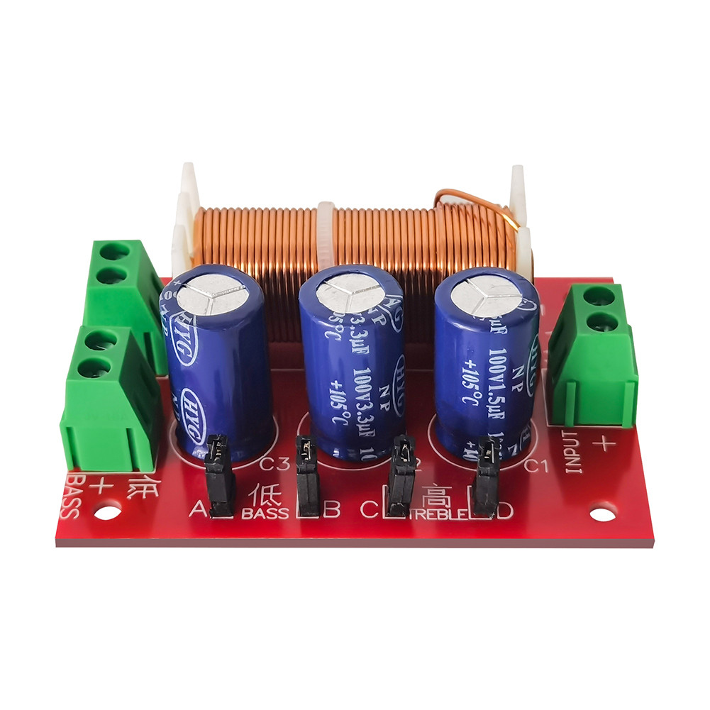 4pcs YLY-2088 400W Crossover 2 Way High-Low 4-16 Ohm Frequency Divider ...