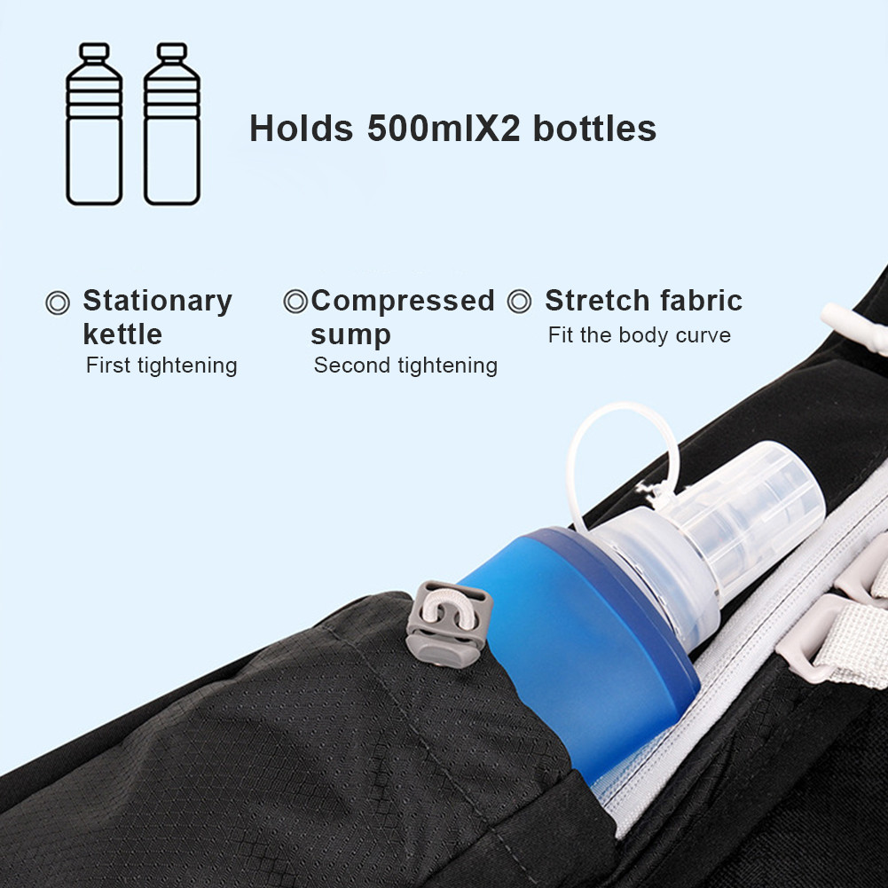 Hydration Running Vest Cycling Vest Backpack Multipockets for Marathon