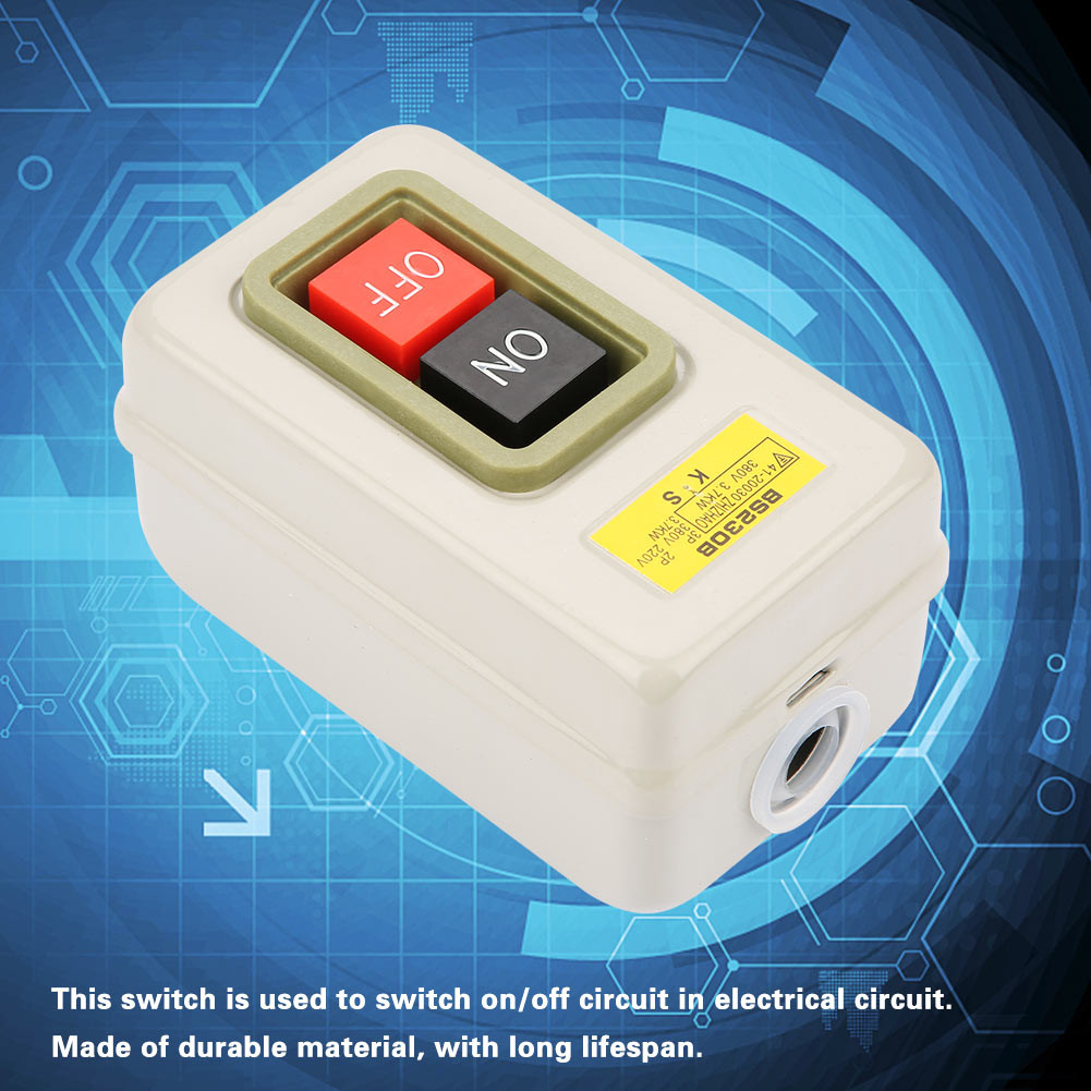3.7kW AC380V Momentary Push Button Self-Locking Pusher For Industrial ...
