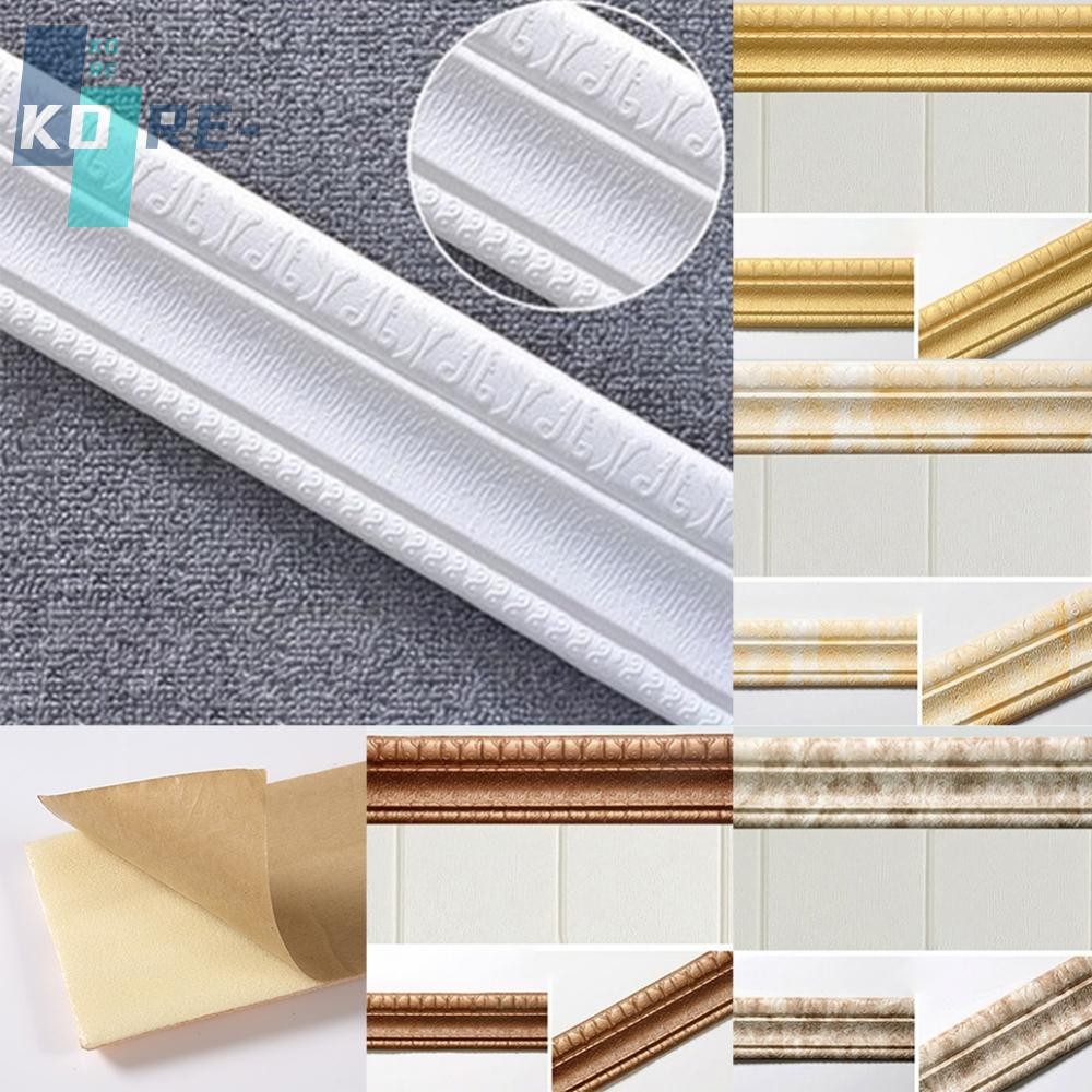 3D Wall Edging Strip 3D Embossing Door Frame TV Background Wall ...