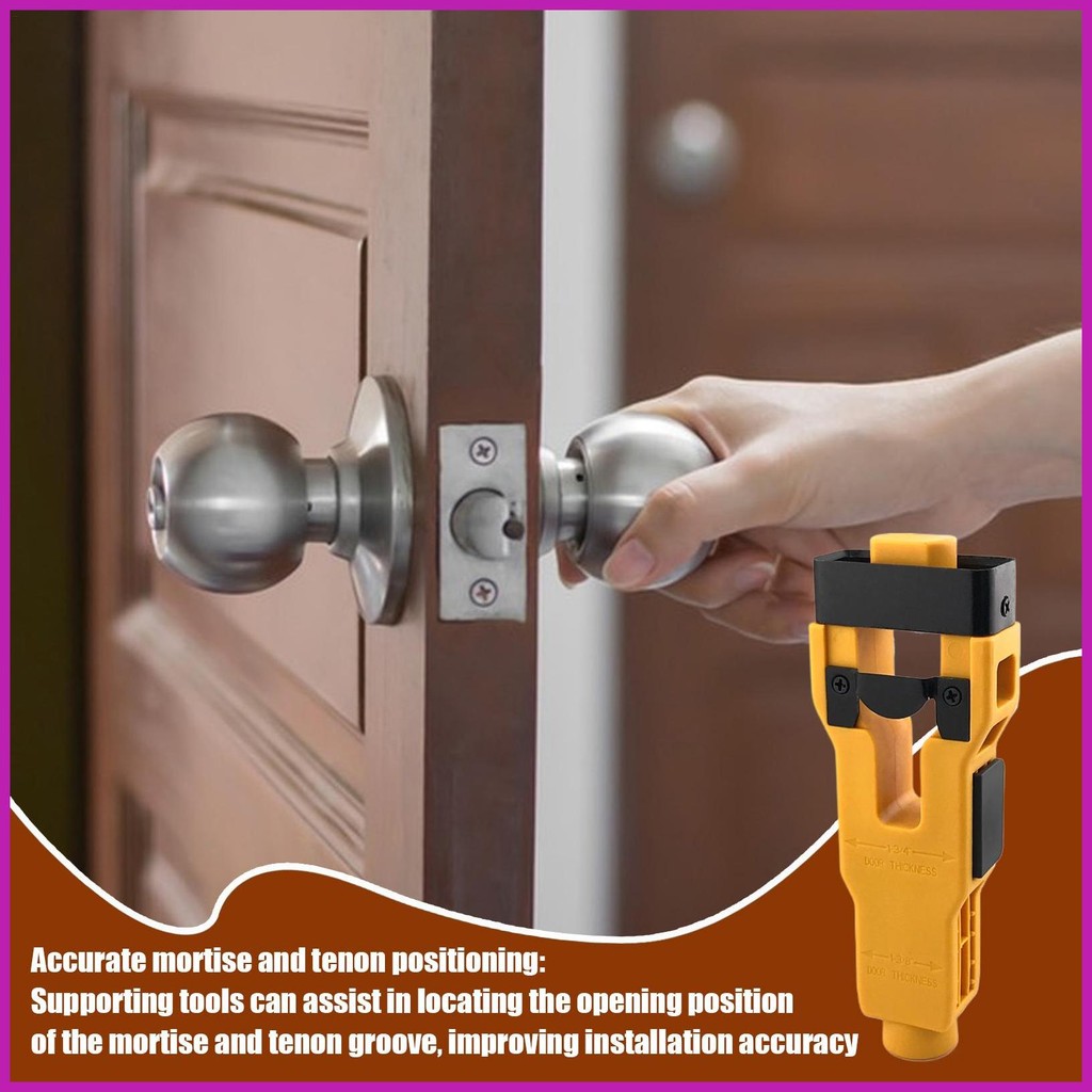 Door Lock Kit for Square Latch Precision Scoring Door Lock Mortise Tool ...