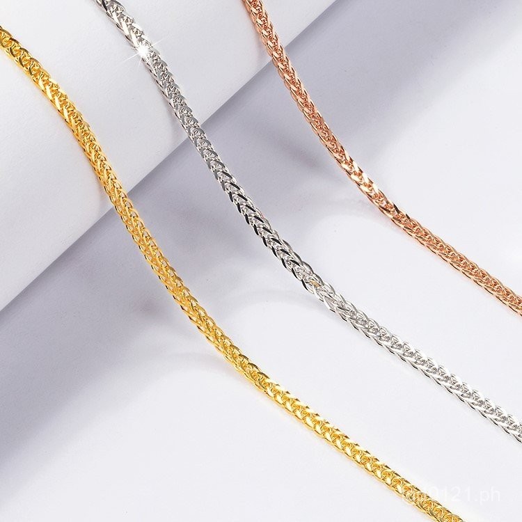 Versatile Collarbone Chain Rose Gold Sterling Silver Simple Women's ...